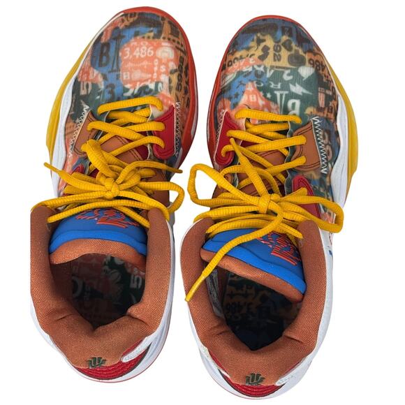 Nike Kyrie Infinity 'KY-D' White Light Photo Blue Multicolor CZ0204-100 - Picture 4 of 11